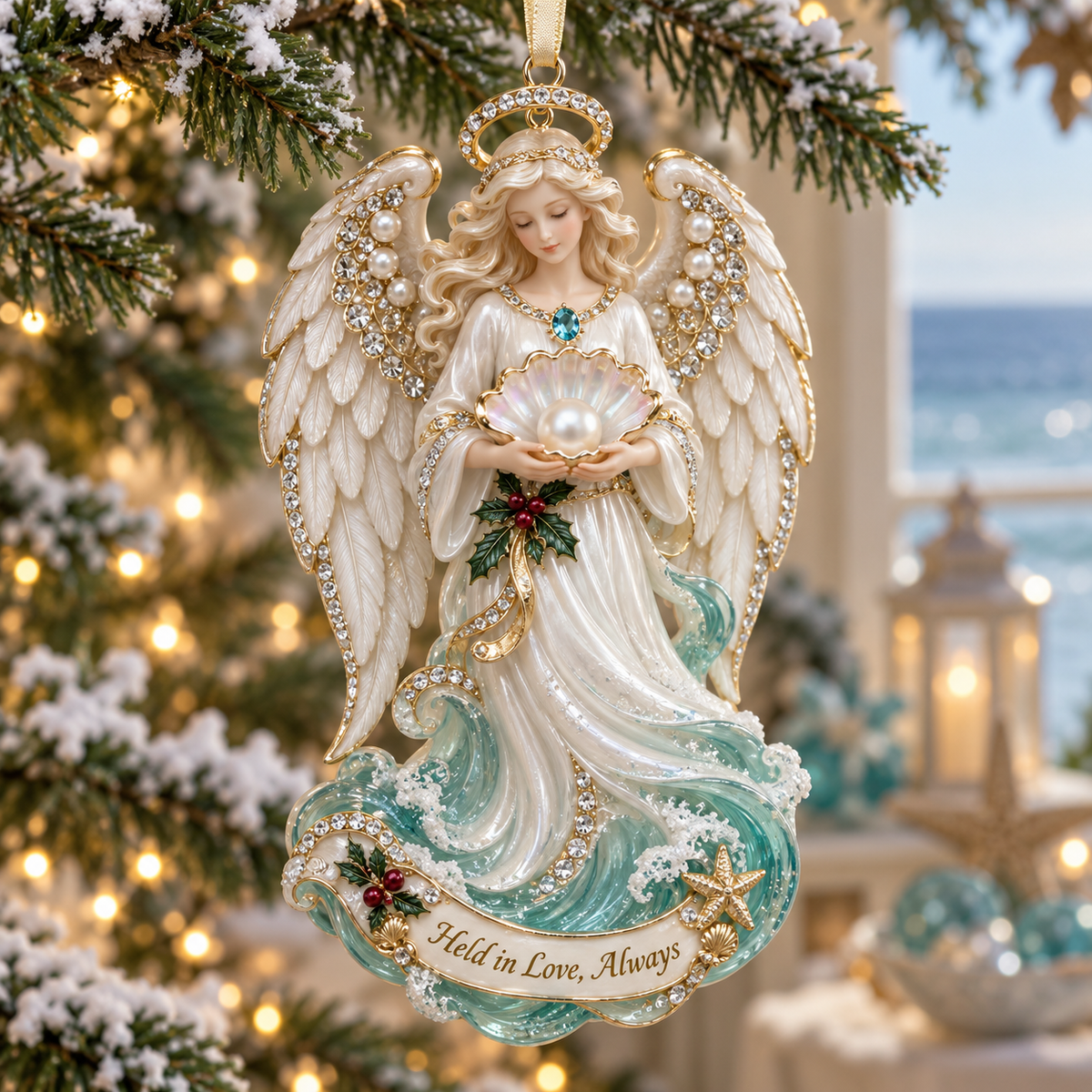 Coastal Christmas Keepsake Ornament