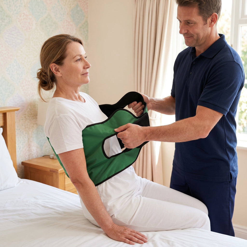Elderly Bed Care Turnover Shift Belt Pad