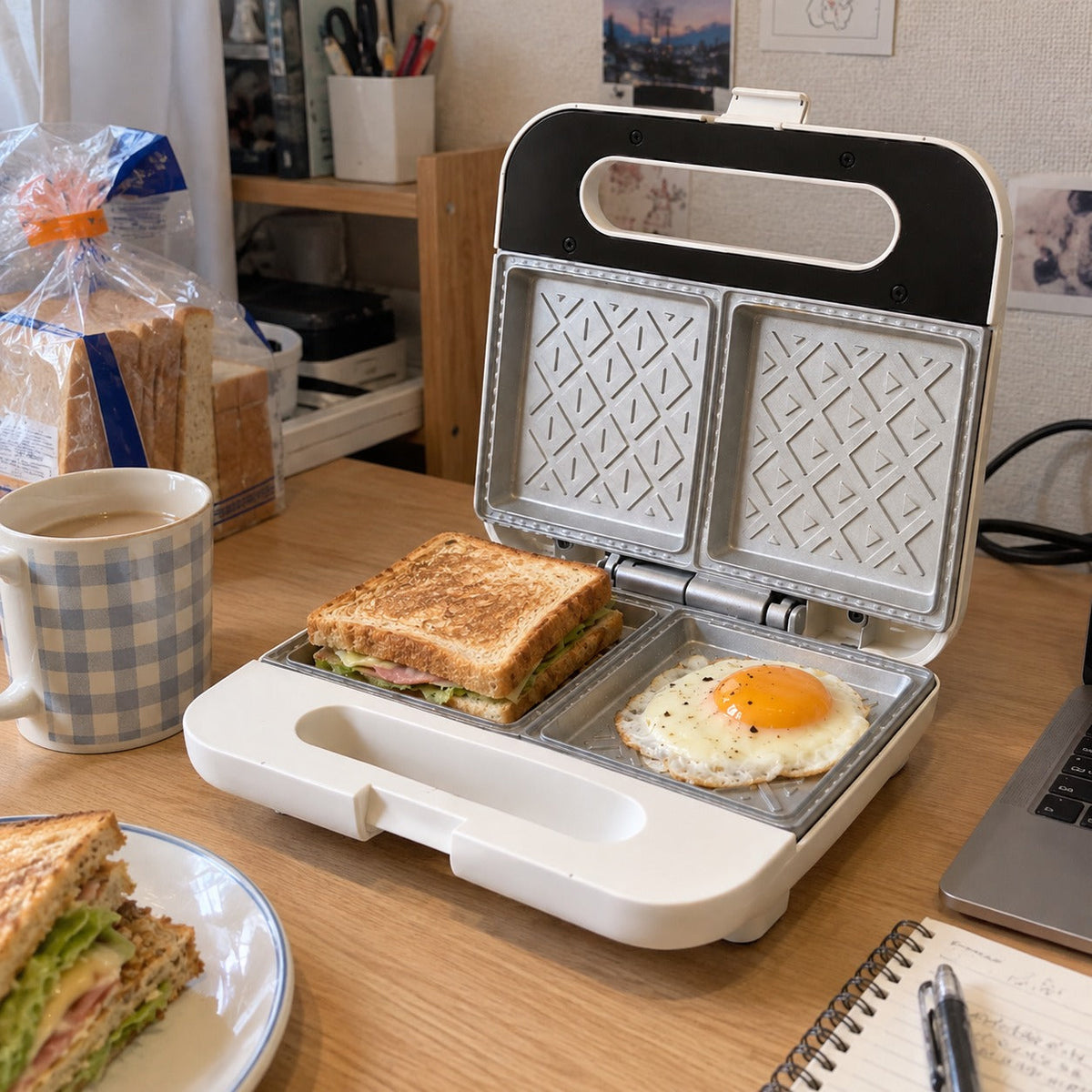 Breakfast in a Snap Sandwich Press