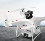 Dual-Camera Drone – S116 MAX Brushless Optical Flow RC Drone with Obstacle Avoidance, WiFi FPV & APP Control