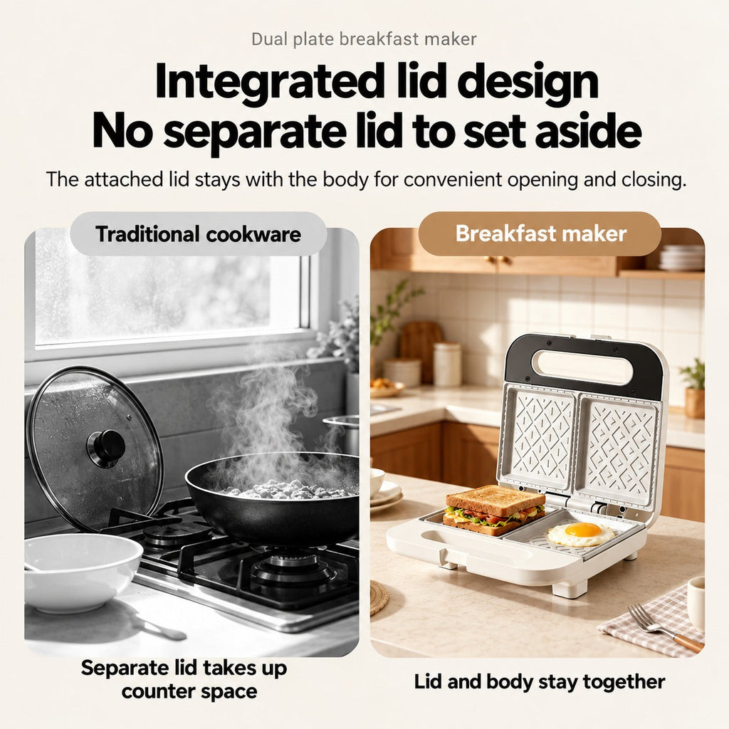 Breakfast in a Snap Sandwich Press