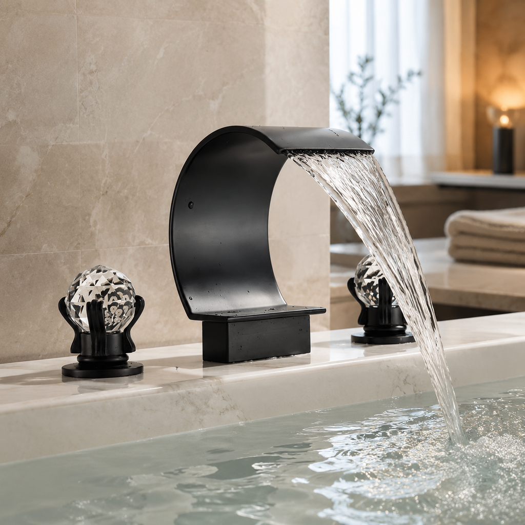 Luma Arc Waterfall Faucet