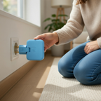 Rotating Multi Plug Socket Adapter – 3 In 1 180° Wireless EU Converter Electrical Extension Power Outlet Solution.