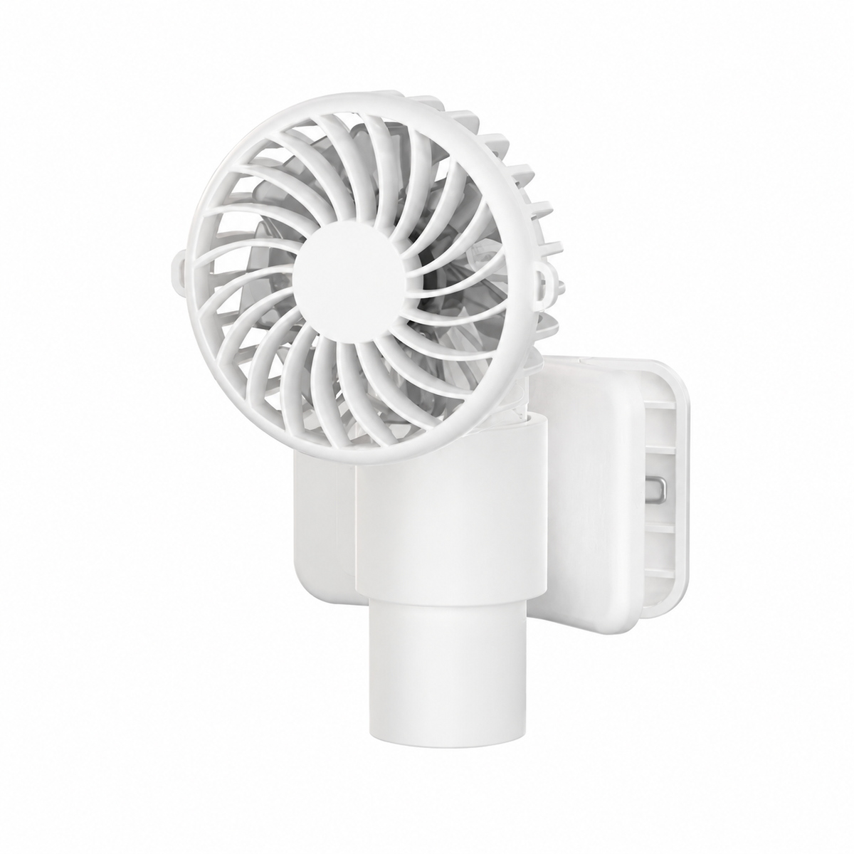 USB Rechargeable Portable Clip-On Cooling Fan with 3 Speed Settings