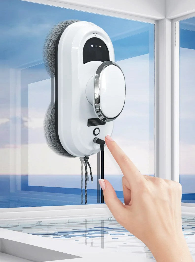 Smart Electric Window Cleaning Robot – Remote-Controlled Glass Vacuum for Effortless, Streak-Free Shine on Every Surface at Home