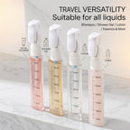 Pocket Kit 4in1 Refillable Travel Bottle Set