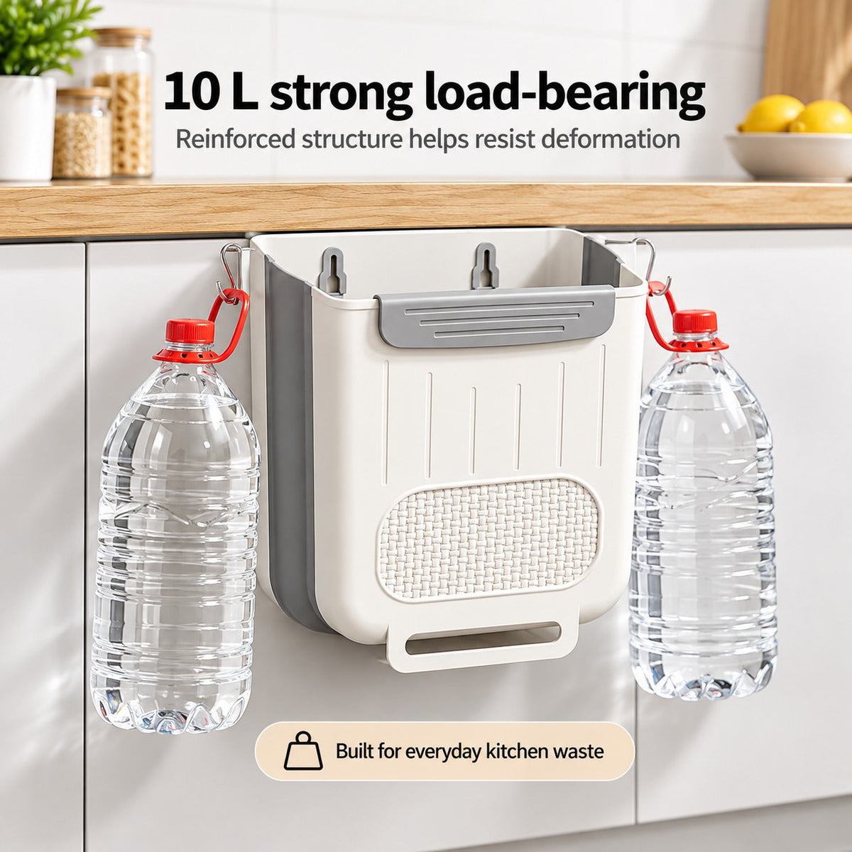 Clean & Easy Foldable Trash Bin