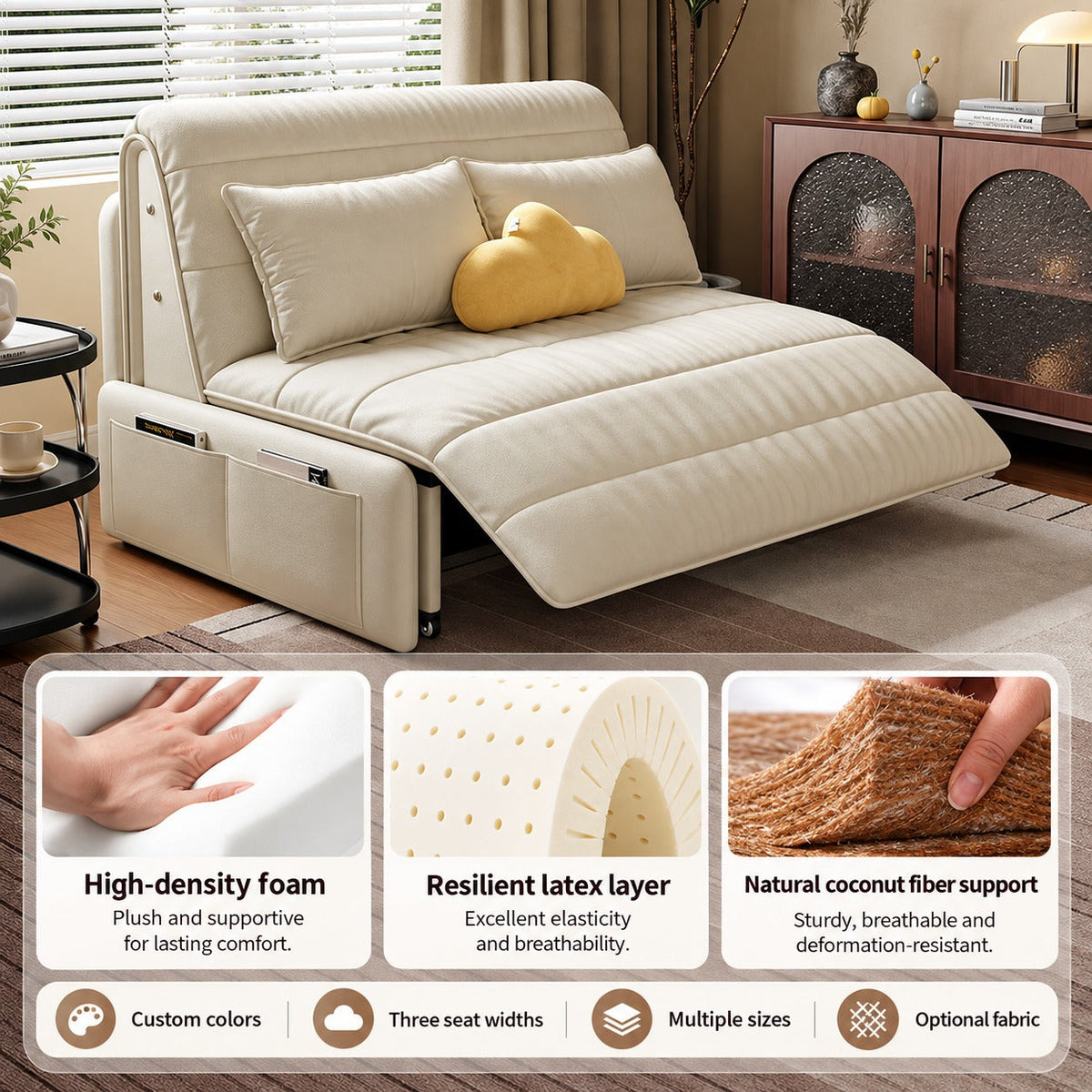 Day to Dream Convertible Sleeper Sofa Bed