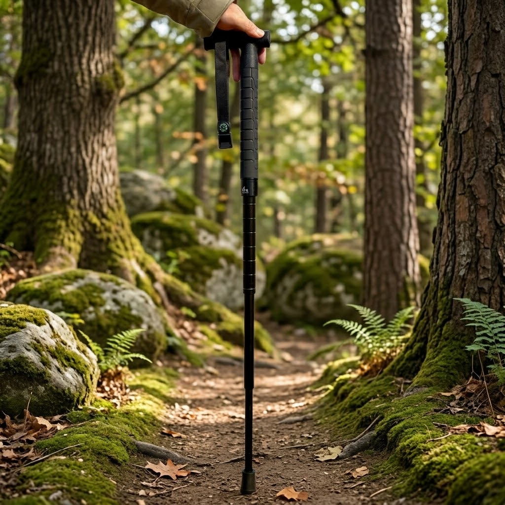 Telescopic Instant-Deploy Outdoor Stick