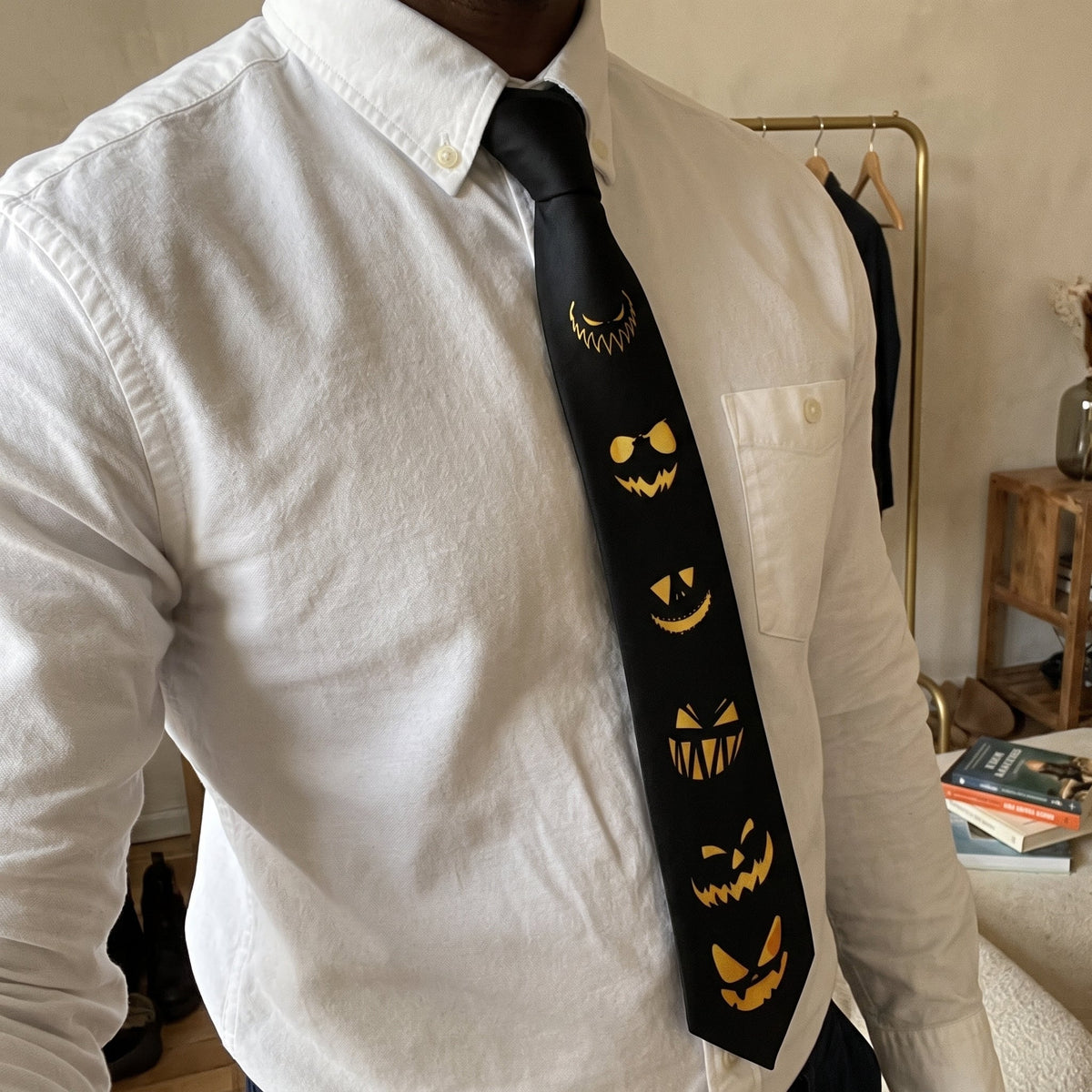 Drop the Bass Glowing LED Party Necktie