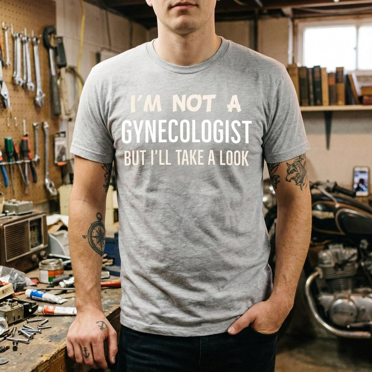 Not a Gynecologist Funny T-Shirt