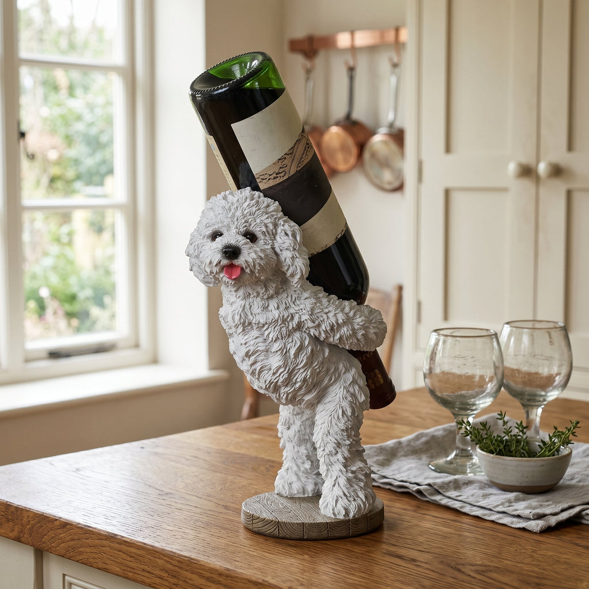 Party Puppy Wine Bottle Holder