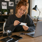 USB Multi Interface Card Reader Adapter – 4-in-1 SD TF Card Reader for Android, iPhone, and iPad Fast Data Transfer