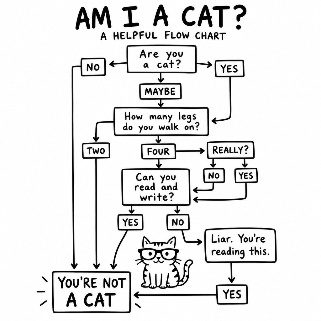 How to Know You’re a Cat T-Shirt