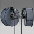 Foldable Ring Softbox Diffuser - Flash Light Modifier for Photography, Compatible with Canon Nikon Speedlight