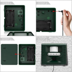 Ultrasonic Bird Repeller for Woodpeckers Outdoor Pest Control Device
