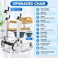 Elderly Patient Transfer Lift Handicapped Wheelchair