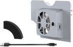 S6 Game Console Cooling Fan – USB LED Turbo Ventilation System with OLED Stand Support for Essential Gaming Console Cooling Needs