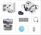Dual Camera Drone – V66 HD WiFi FPV, LED Lights, Smart Obstacle Avoidance, One-Key Return & Real-Time Image Transmission
