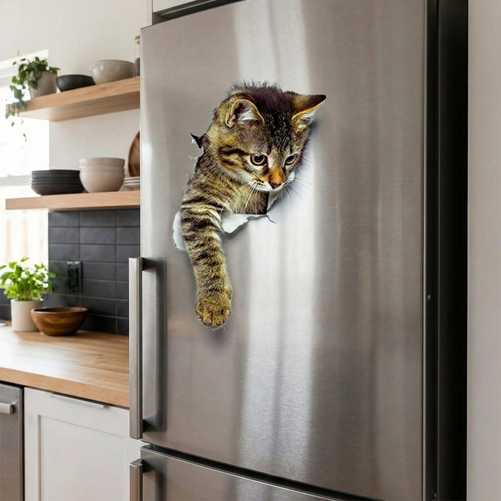 3D Toilet Protector Cat Sticker