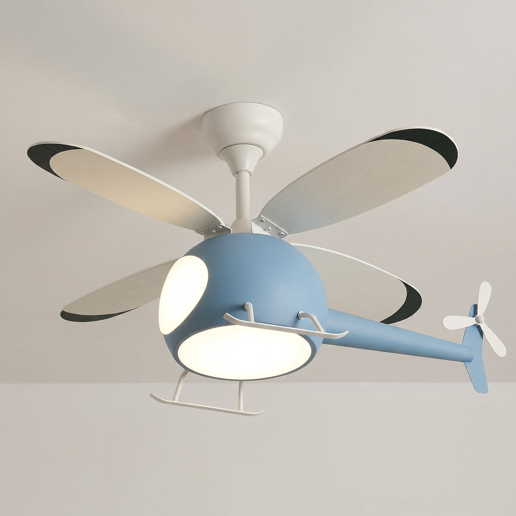 Sky Patrol Children Bedroom Ceiling Fan Light