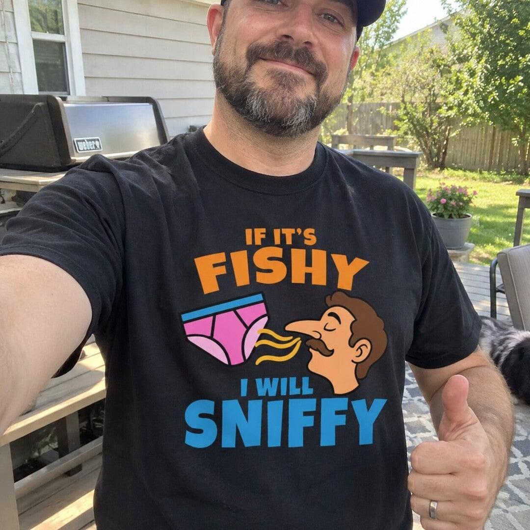 Fishy Smell Funny T-Shirt
