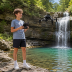 HD Camera Drone - 8K Professional RC Quadcopter with Dual Camera and Optical Flow Positioning, High Performance Aerial Photography Drone
