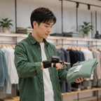 Wearable Bluetooth Barcode Scanner – Wireless Finger Glove Scanner for 1D QR Codes, Warehouses and Inventory Management