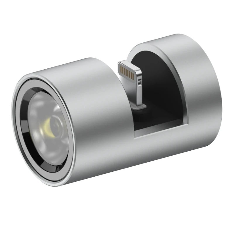 Rechargeable USB Flashlight - 280 High Lumens Pocket Torch for Tactical Outdoor Lighting