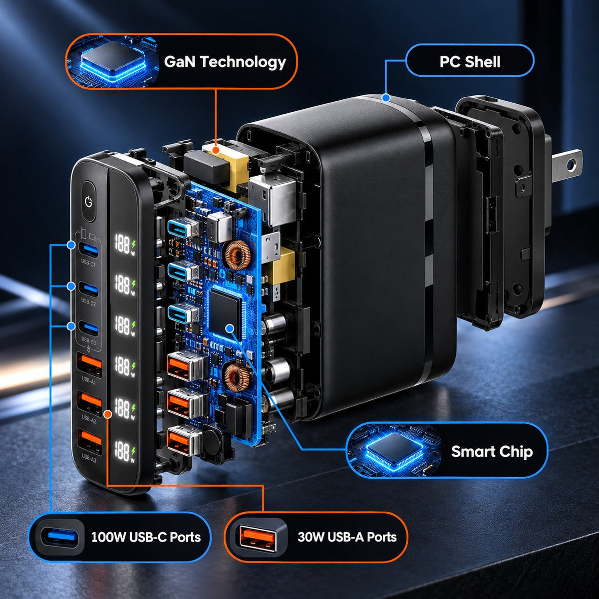 Home Base All-in-One Universal Charging Station