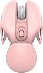 Ergonomic Wireless Mouse – 4-Key Optical Mute Mouse with 1600 DPI for Work, Gaming, or Stylish Unisex Gift