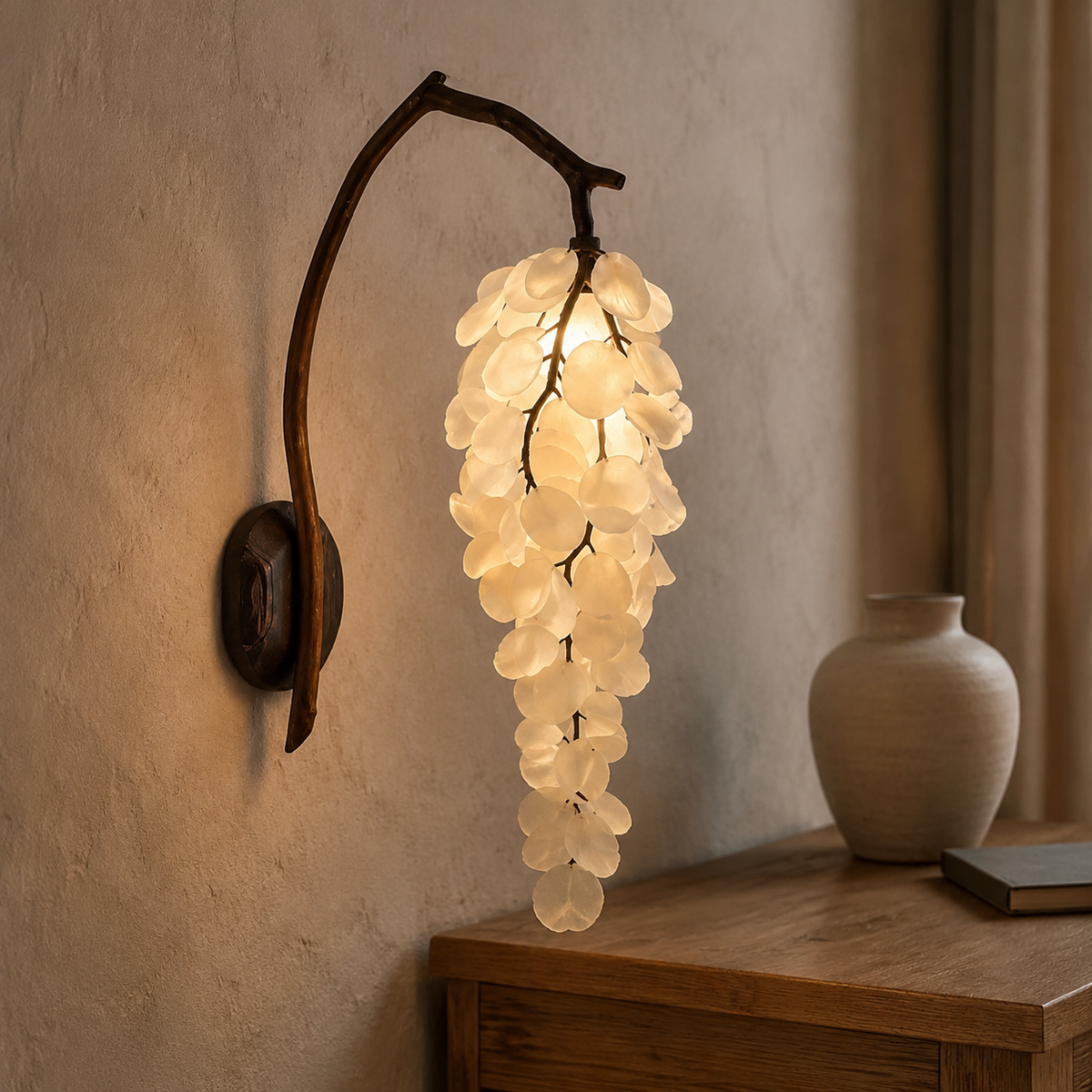 Whispering Petals Blossom Wall Lamp