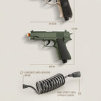 Water Cannon Gun-Shape Handheld Shower Head