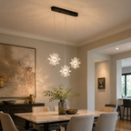 Prism Petal Crystal Ceiling Pendant Chandelier Light