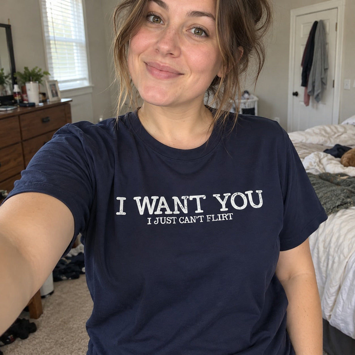 I Want You Flirty T-shirt