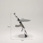 Sniper Industrial Metal Side Table