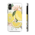 Mate Tough Clementine Lemon iPhone Cases