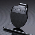 Hands-Free Car Kit Speaker – Bestselling Wireless Sun Visor Speakerphone with Built-In Microphone & Music Playback for Safe Driving and Clear Calls