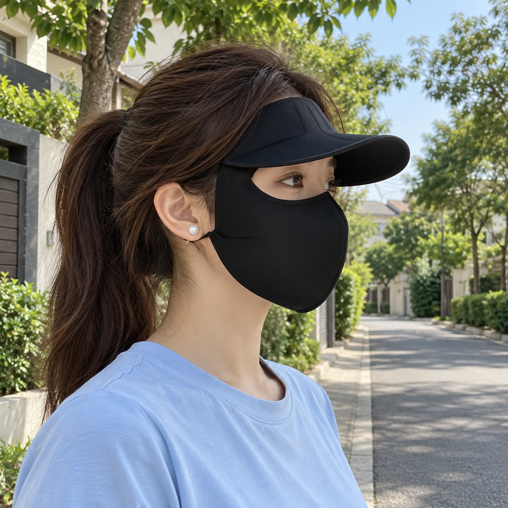 Sun Protection Visor Face Mask