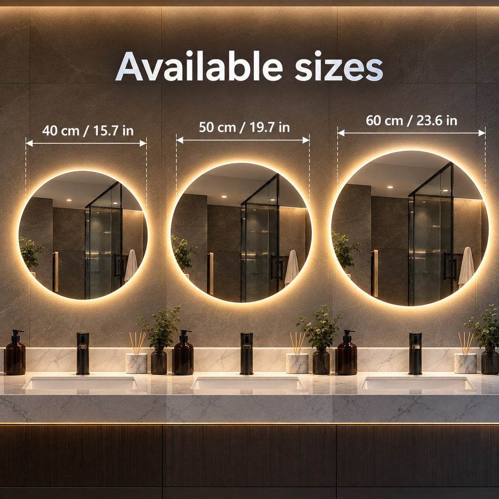 Studio Light LED Touch Smart Bathroom Mirror