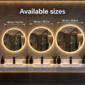 Studio Light LED Touch Smart Bathroom Mirror