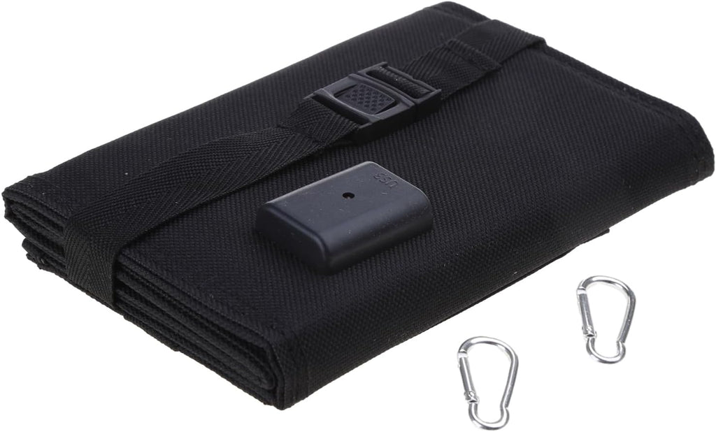 Foldable Solar Panel Charger – 70W/40W Waterproof Portable Power Bank with USB Output for Phones, Outdoor Camping & Emergency Use