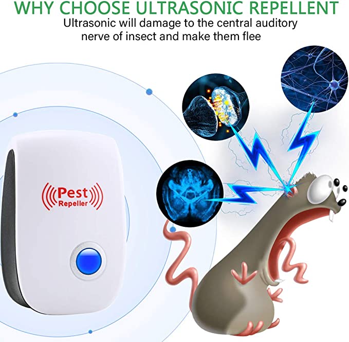 Ultrasonic Rat Repeller - Get Rid Of Rats