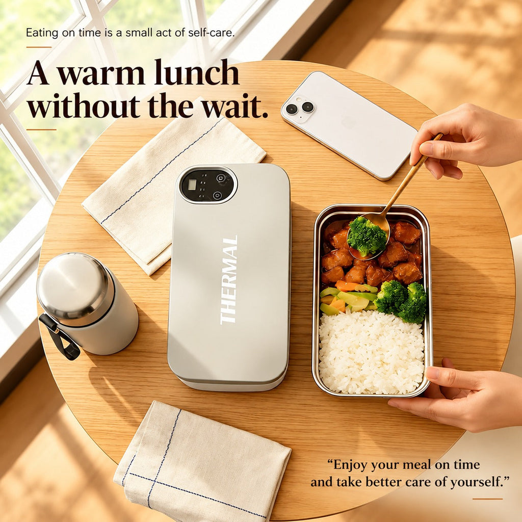 Hot Anywhere Portable Electric Lunch Box