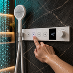 Skylight Ceiling Mounted LED Rain Shower System