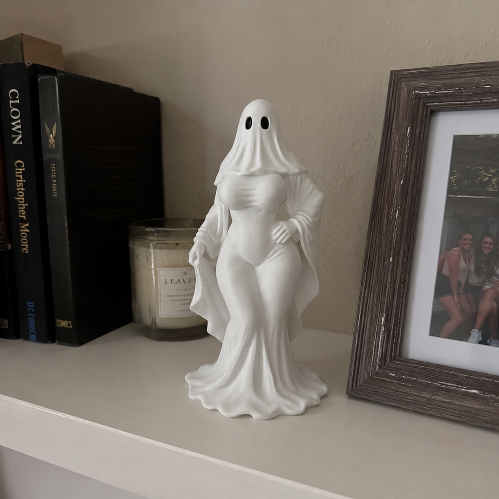 Boo Belle Gothic Ghost Girl Figurine Ornament