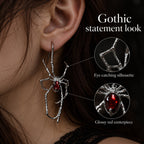 Midnight Spider Earrings