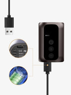Mini Wireless Air Pump – Portable High-Pressure 100PSI Tire Inflator with Rechargeable Battery for Bikes, Cars, and Travel