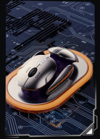 Inphic X2 Silent Bluetooth Mouse – Rechargeable Wireless Mouse for Gaming, Office, Laptop, and Ultra Quiet Clicking