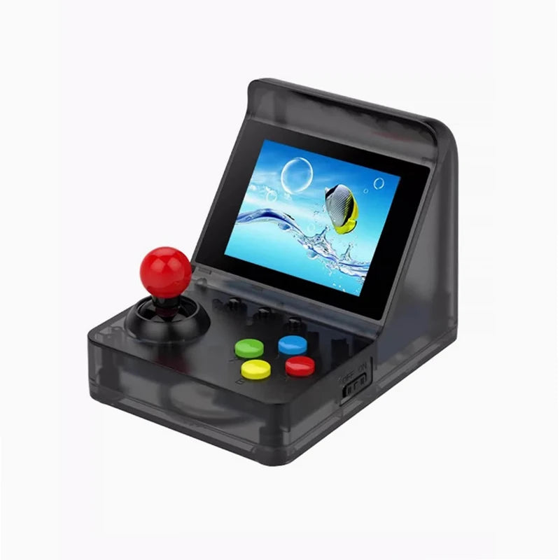 Mini Arcade Game Console - 2 Player Portable Bartop Gaming Machine with TV Output, Classic Retro Entertainment Device